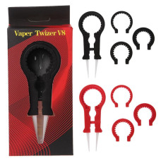 Щипцы для намотки DIY Ceramic Twizer V8 red